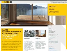 Tablet Screenshot of alltecsrl.it